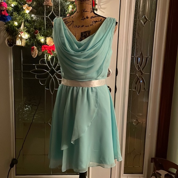 Vintage Davinci bridesmaid dress size 10 modern 6 - Picture 2 of 16